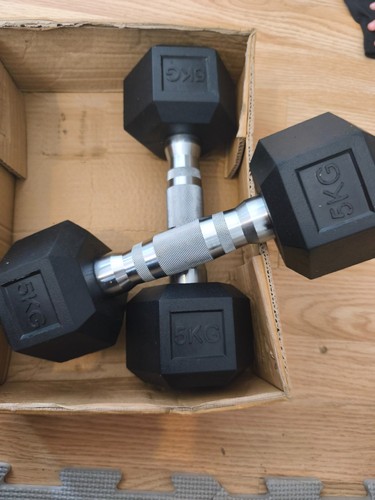 5kg dumbbell set - , new