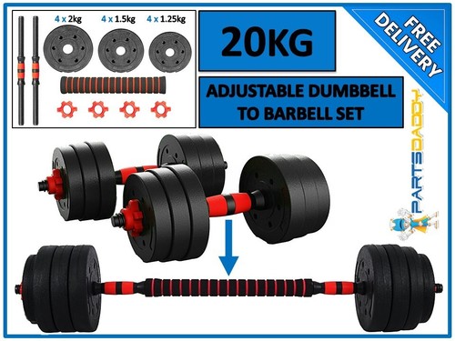 20kg dumbbells barbell set - dumbbells,