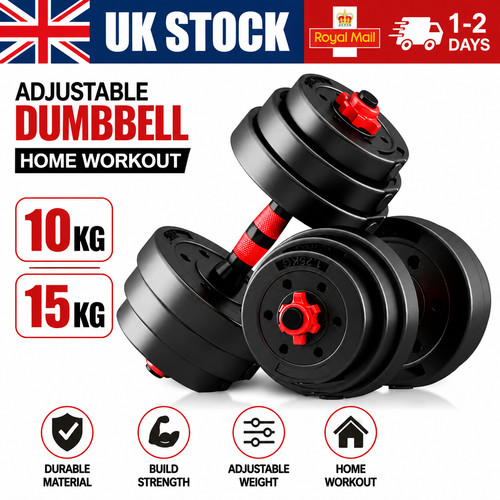 10kg 15kg adjustable - adjustable, dumbbell
