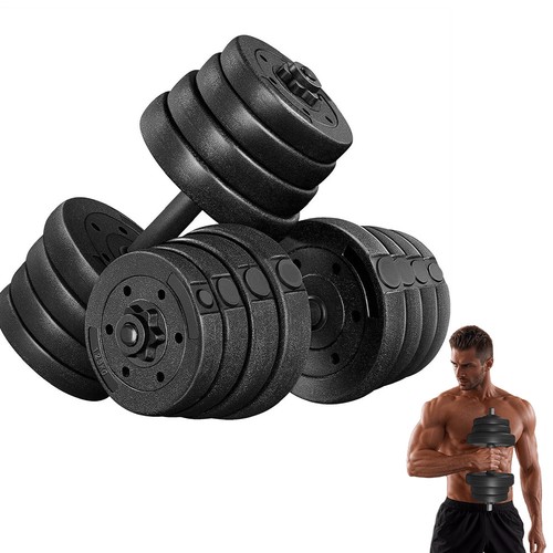 Adjustable dumbbells set - dumbbells,