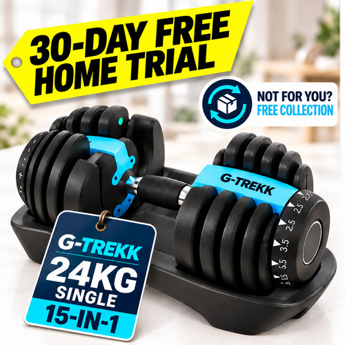 Trekk adjustable dumbbell - g-trekk,