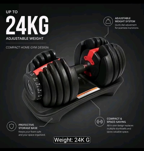 Adjustable dumbbells - dumbbells, (pair)