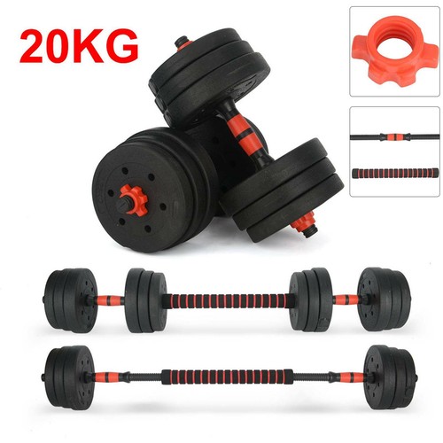 20kg fitness dumbbells pair - 20kg,