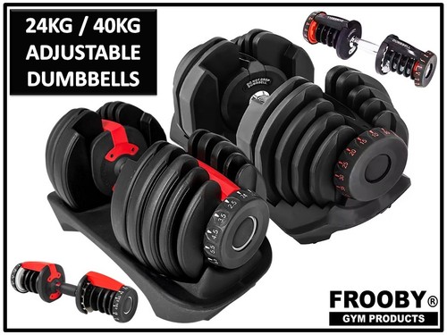 Adjustable dumbbell 24kg 40kg - 24kg,