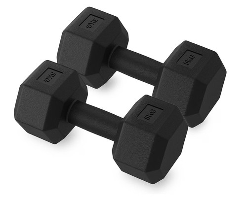 5kg dumbells hand weights - 2x,