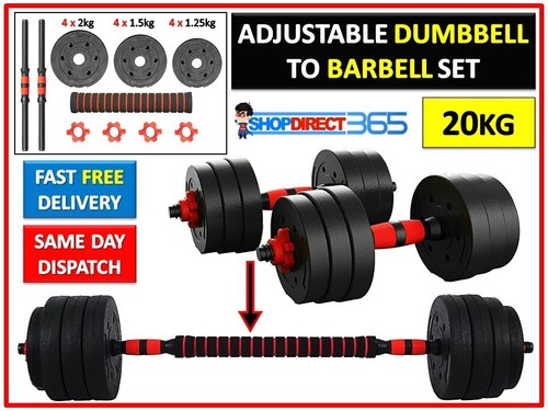 20kg dumbbells barbell set - 20kg,