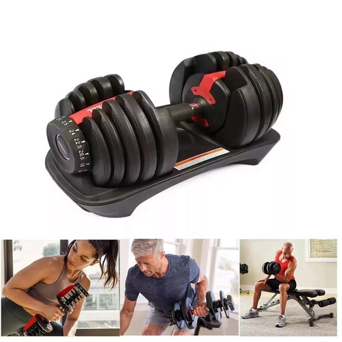 Adjustable dumbbell 24kg quick - 24kg,