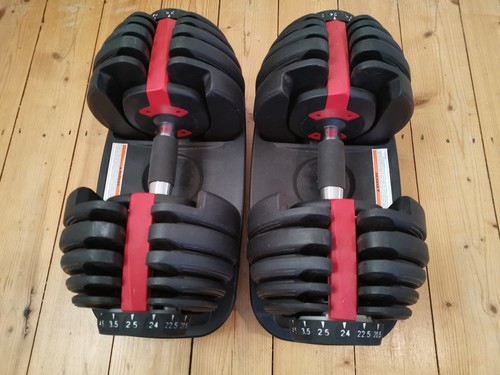 Adjustable dumbbells 24kg - , pair