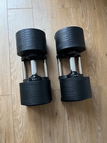 45kg adjustable dumbbells - dumbbells, pair