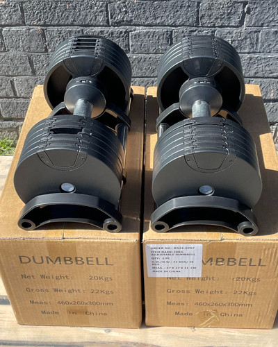 Adjustable dumbbells 20kg - adjustable,