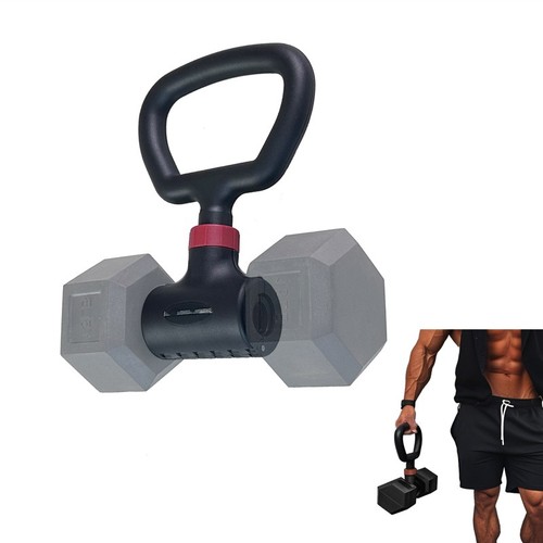 Rotating kettlebell grip for - kettlebell,