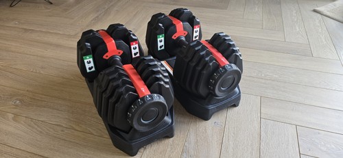 Adjustable dumbbell 24kg set - adjustable,