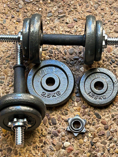 Adjustable loadable dumbbell - adjustable,