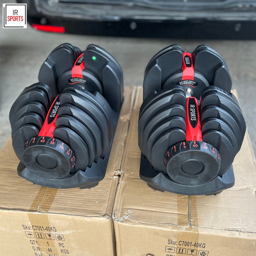 Adjustable dumbbell set 40kg - set,