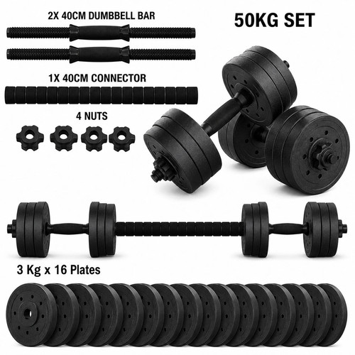 Adjustable dumbbell 50kg - adjustable,