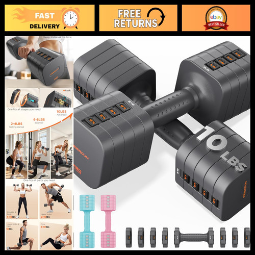 Adjustable dumbbell set - dumbbell,